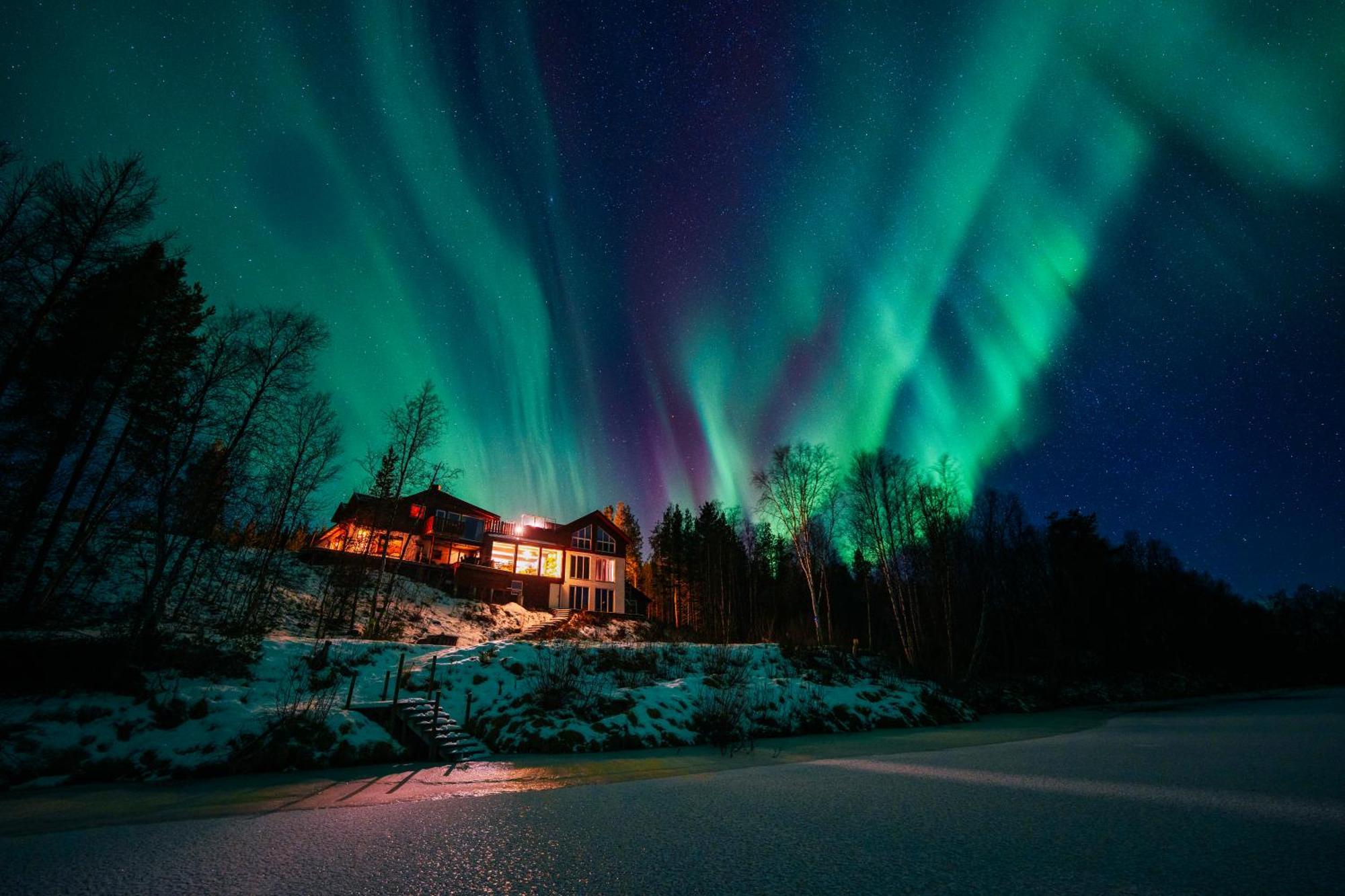 Reisa Lodge Storslett Exteriér fotografie