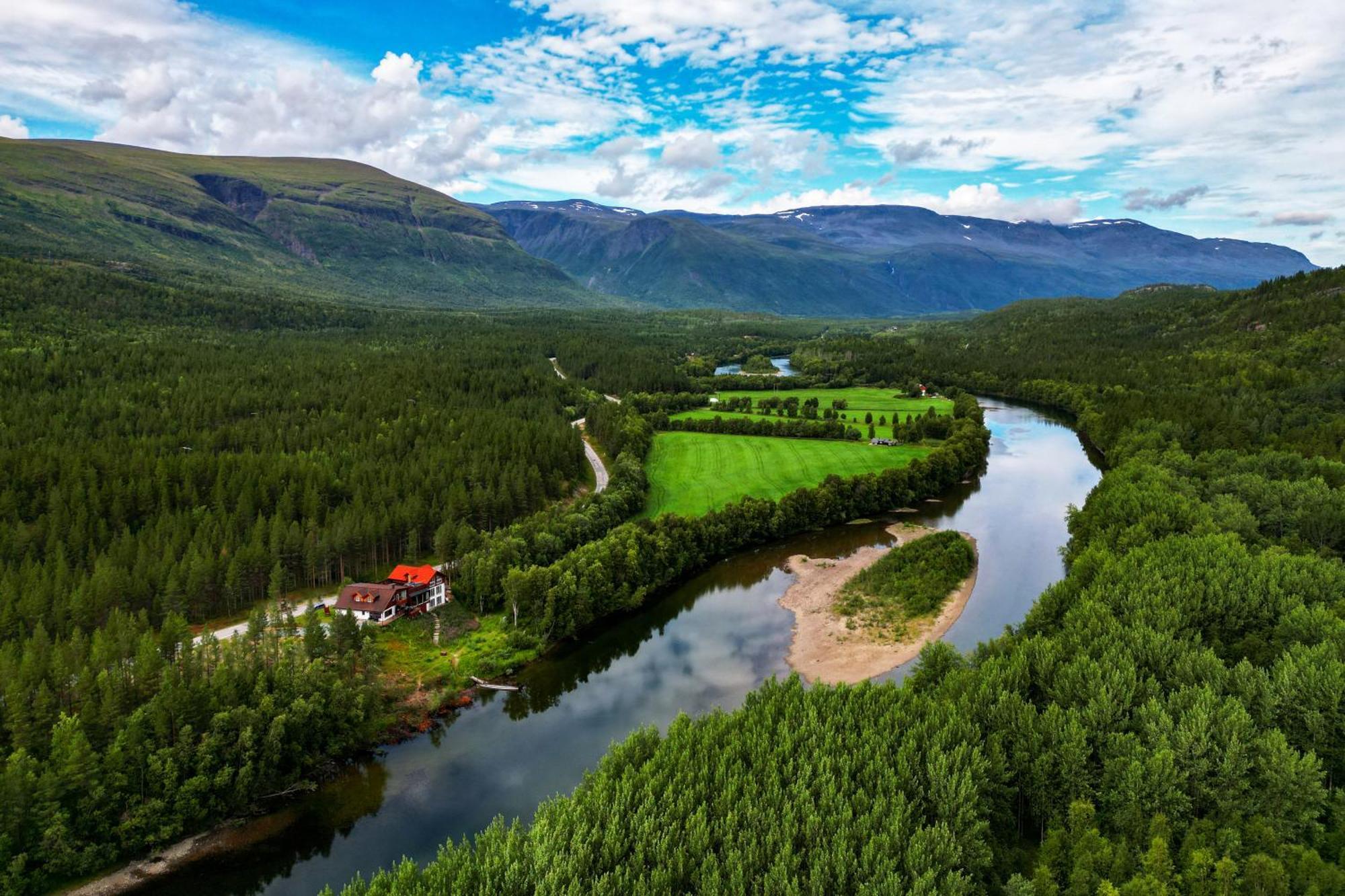 Reisa Lodge Storslett Exteriér fotografie