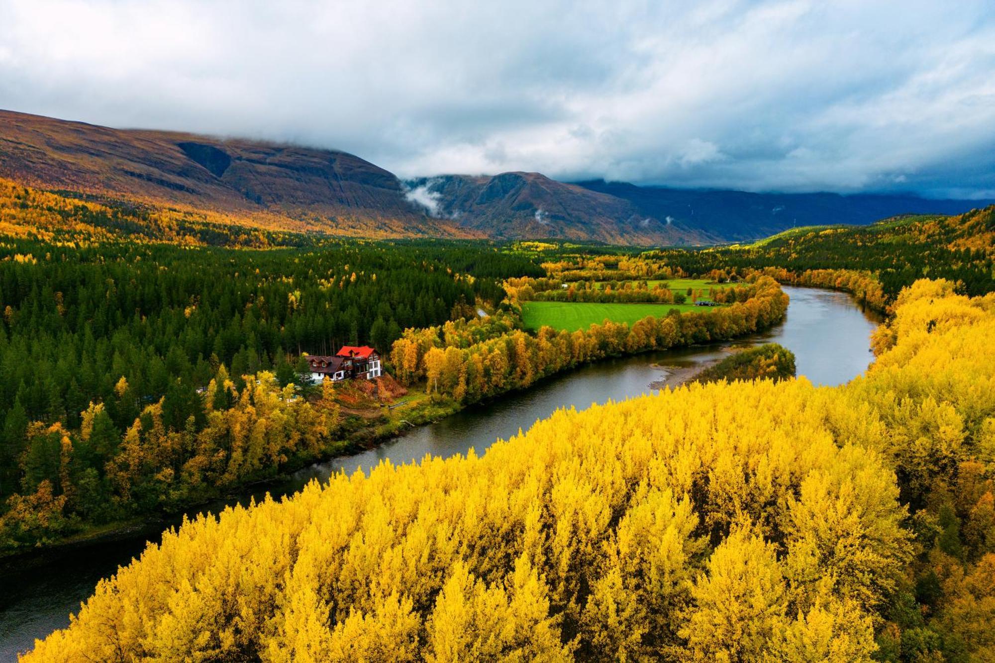 Reisa Lodge Storslett Exteriér fotografie